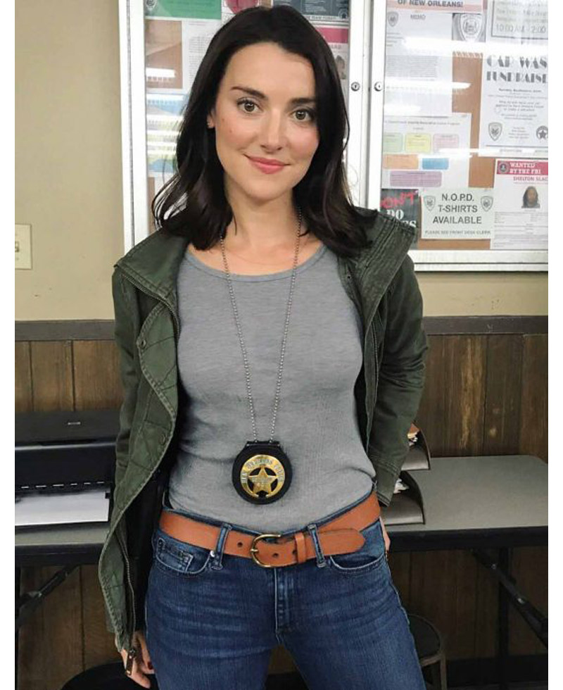 Emma Lahana Cloak & Dagger Mayhem Green Jacket